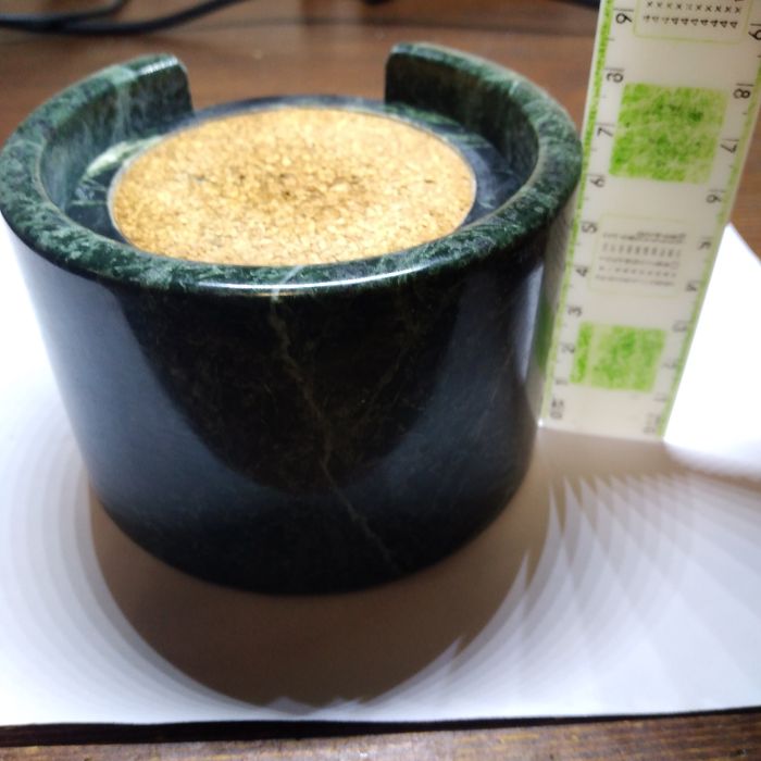 Подстаканники.Камень змеевик