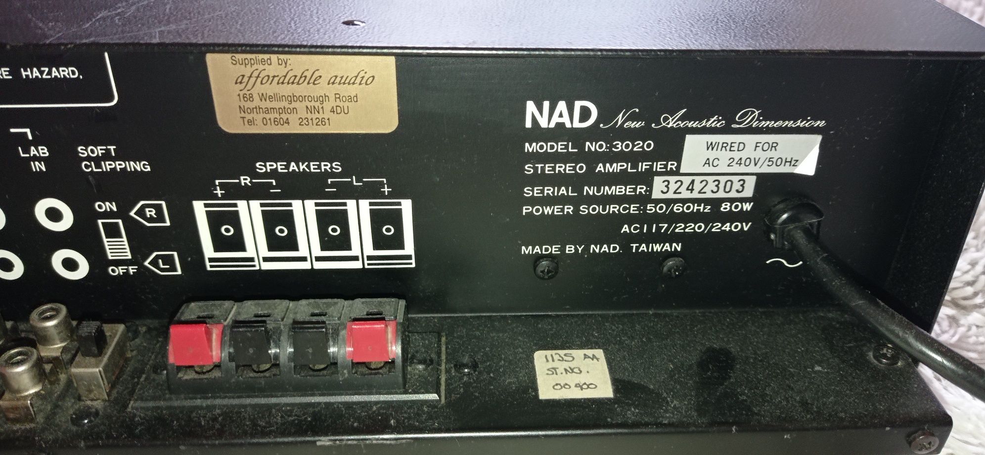 Wzmacniacz Nad 3020