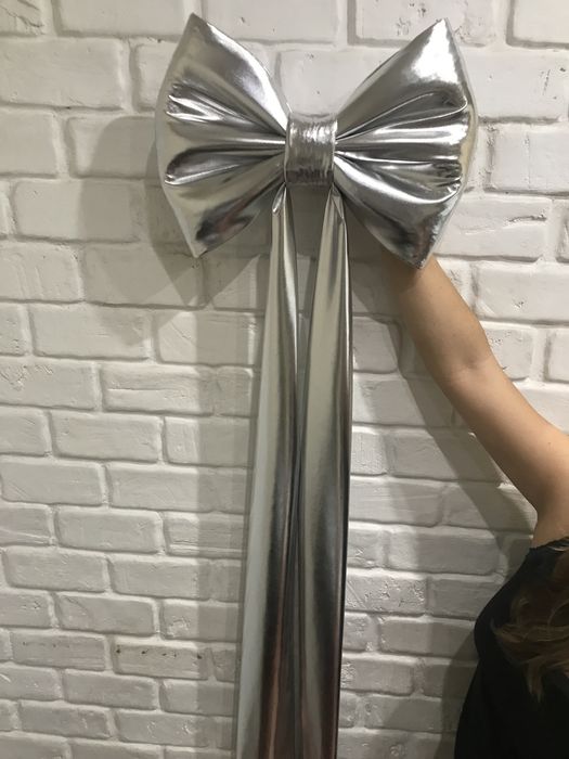 Новорічний бант / бант на ялинку