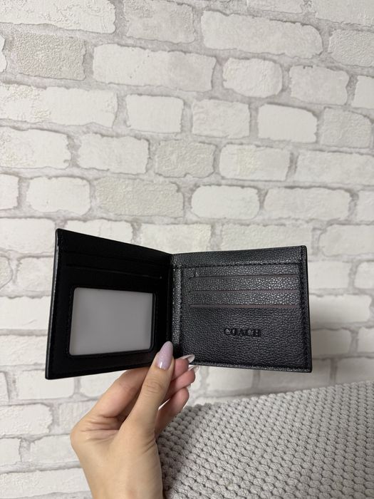 Подарунковий набір чоловічий Coach ремінь та гаманець