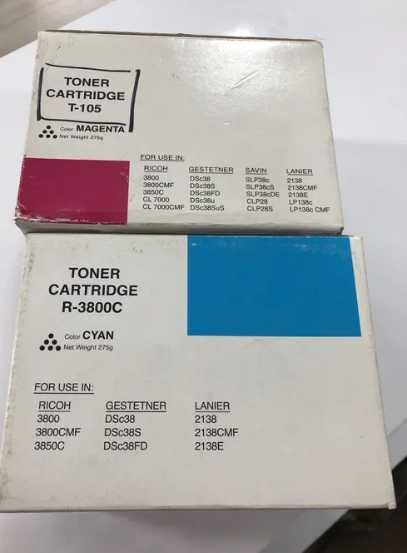 Toner Cartridge R-3800C e Toner Cartridge T-105