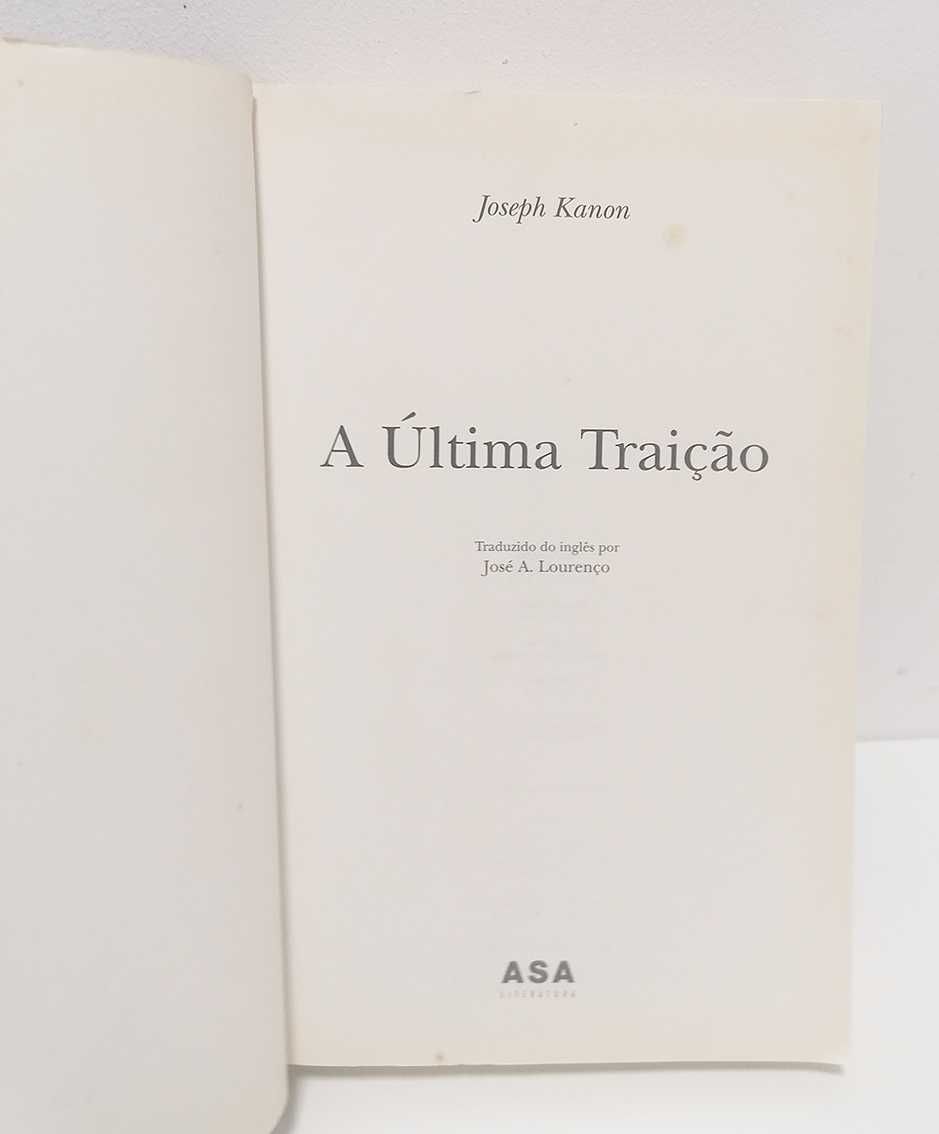 A Última traição, de Joseph Kanon