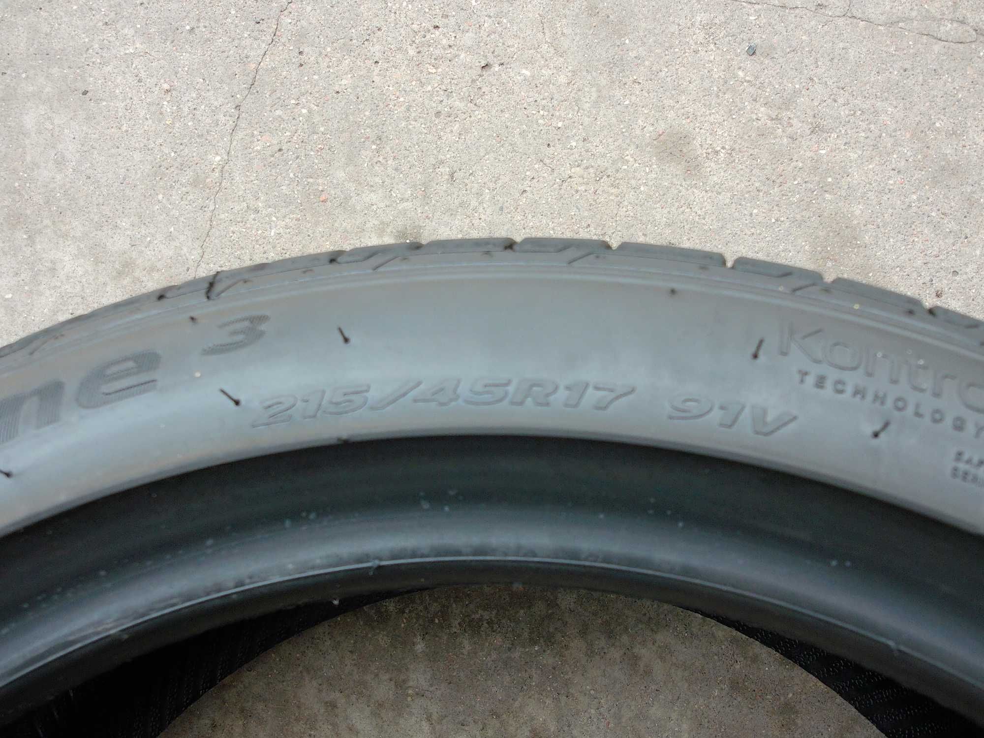 Hankook Ventus Prime 3 215/45/17 91V nowe z 2024r