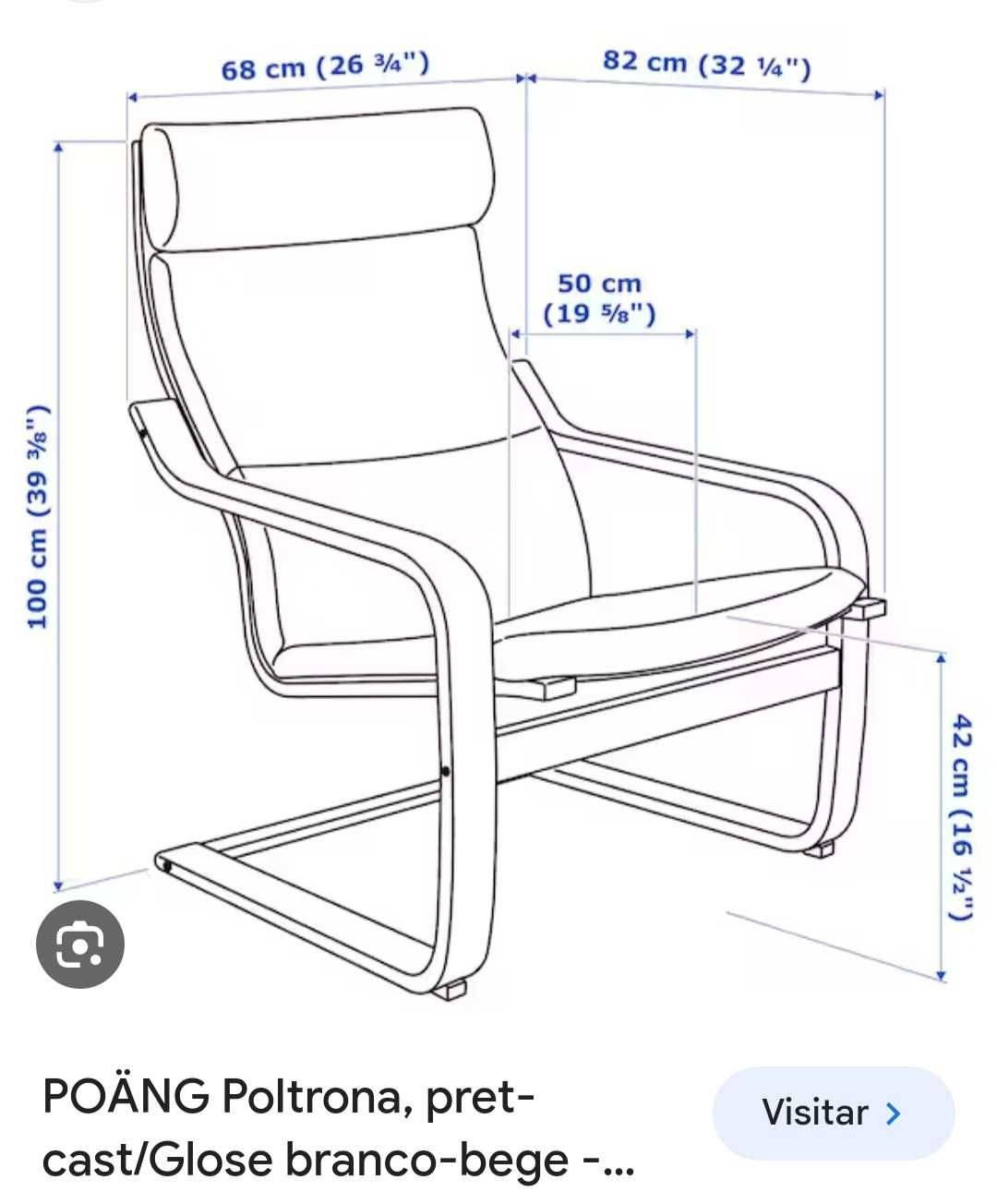Cadeira IKEA Poang