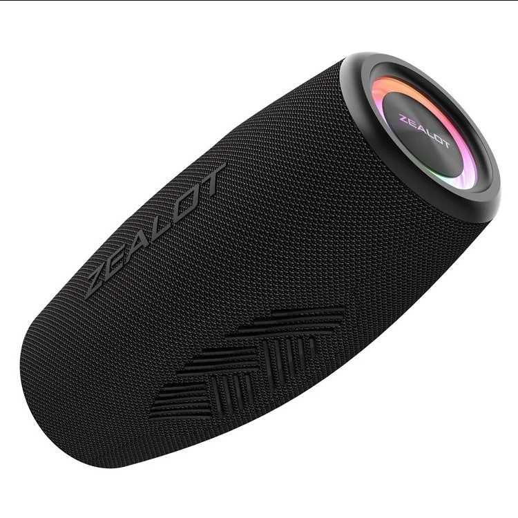 Блютуз колонка Zealot S78 100Вт Bluetooth-динамік і функця павербанка
