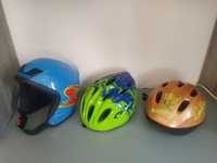 Шолом гірсько-лижний, велосипедні шоломи дитячі