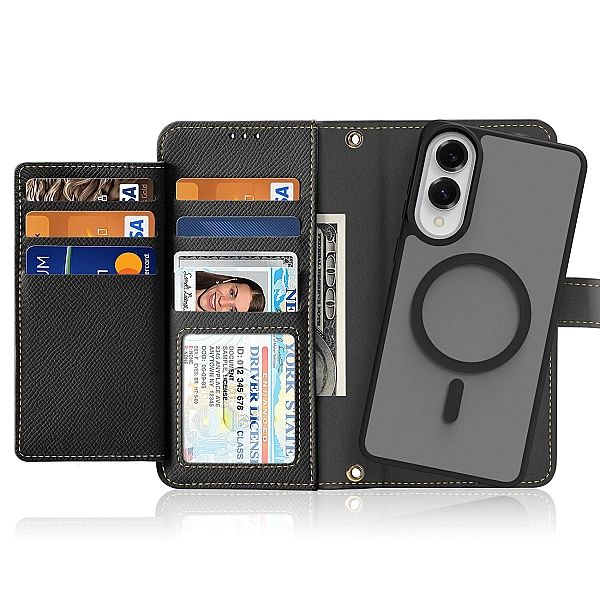 Etui Dux Ducis Lawa z MagSafe na Samsung Galaxy S25 Edge - czarne