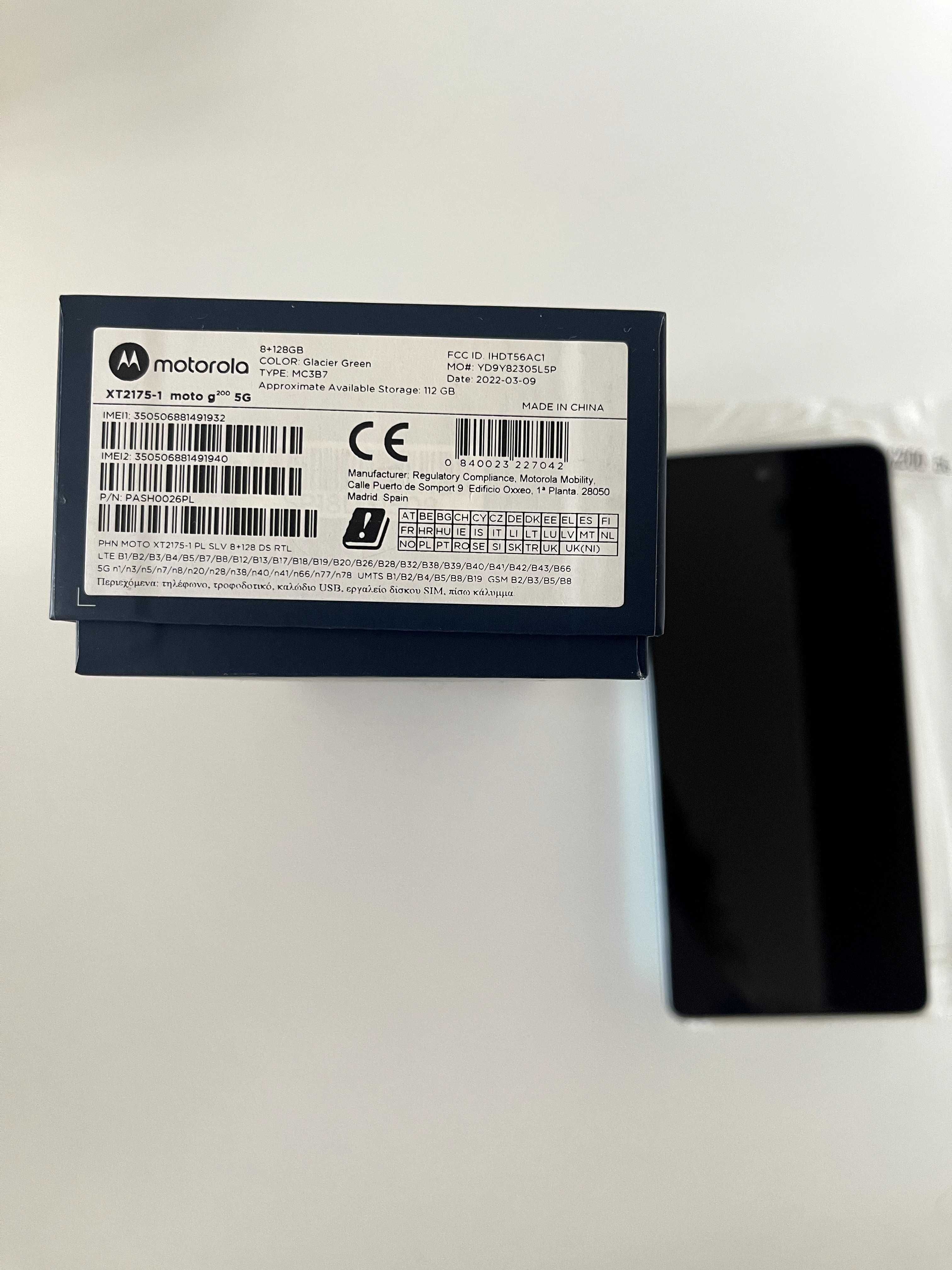 Motorola G200 5G XT2175-1 8/128GB– w bardzo dobrym stanie