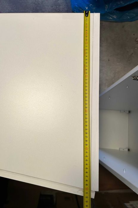 Szafka wisząca białą 70x110 - skośna