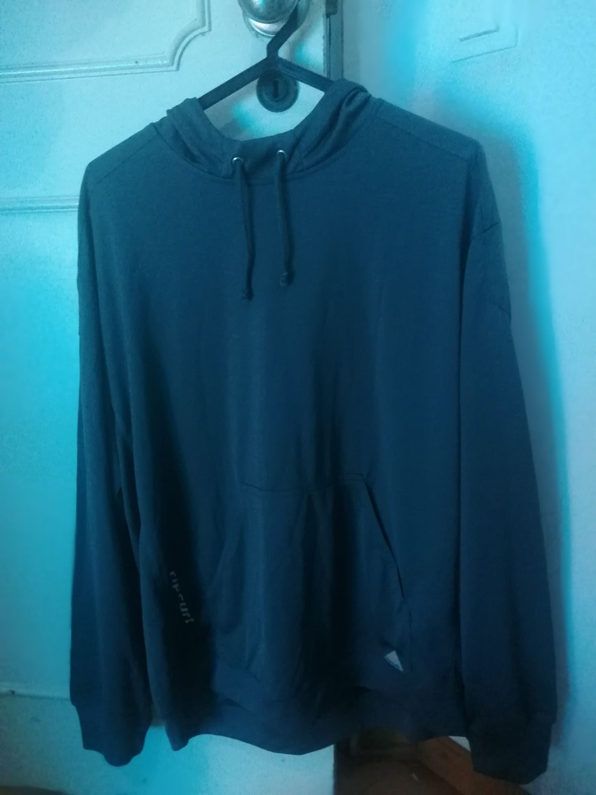 Camisola licra, Rip Curl, com carapuço,, etiqueta, tamanho, LARGE