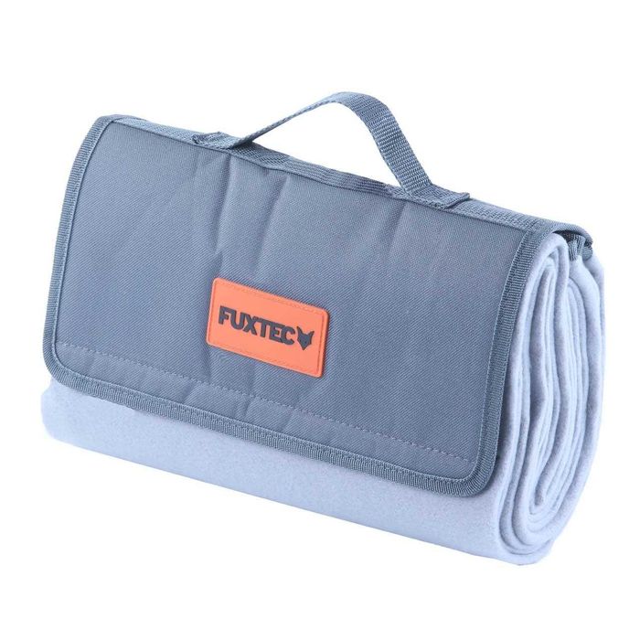 Koc piknikowy plażowy z izolacją wodoodporną 145 cm x 125 cm Fuxtec