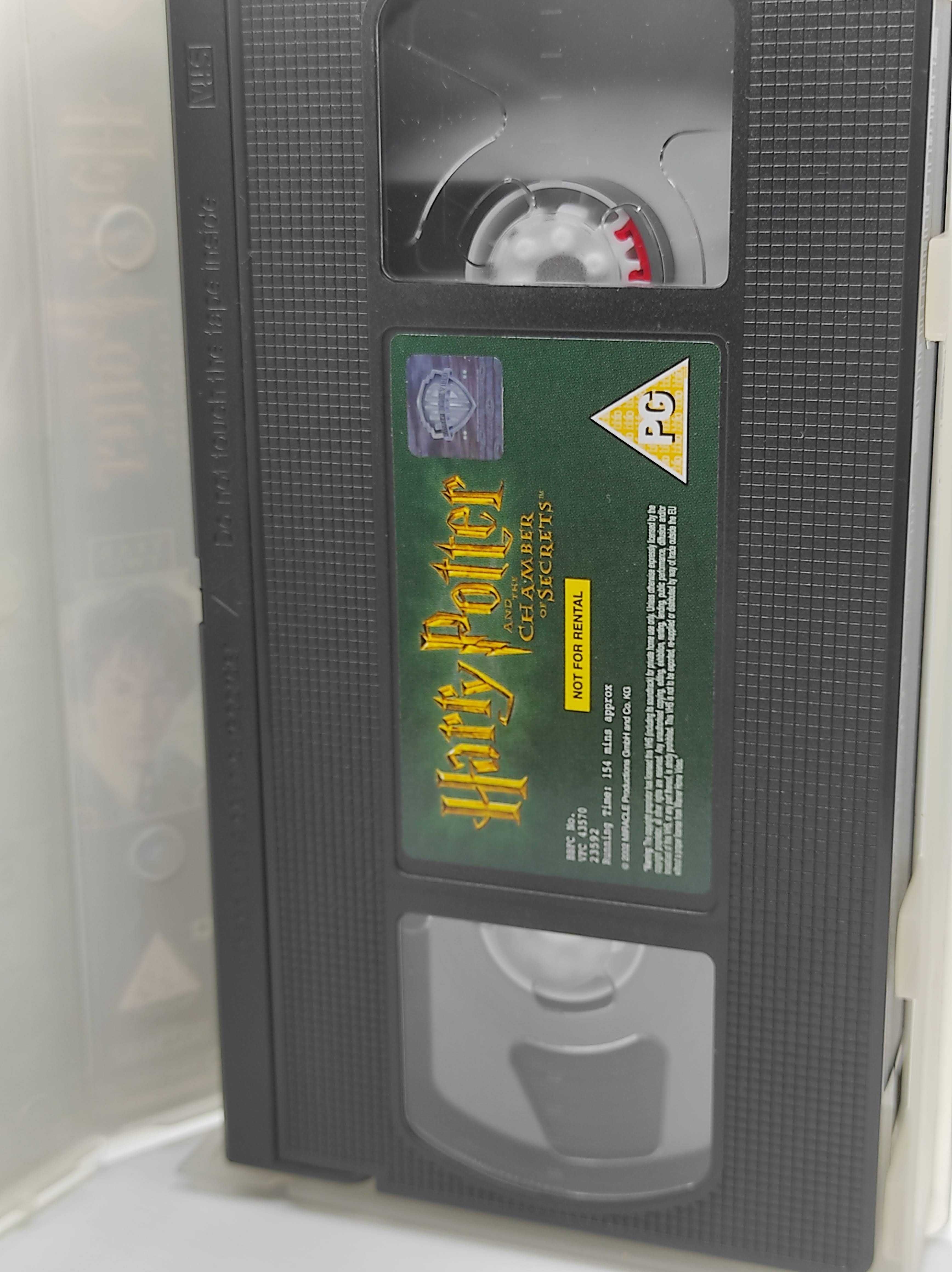 Kaseta VHS Harry Potter Komnata tajemnic oryginalna po angielsku