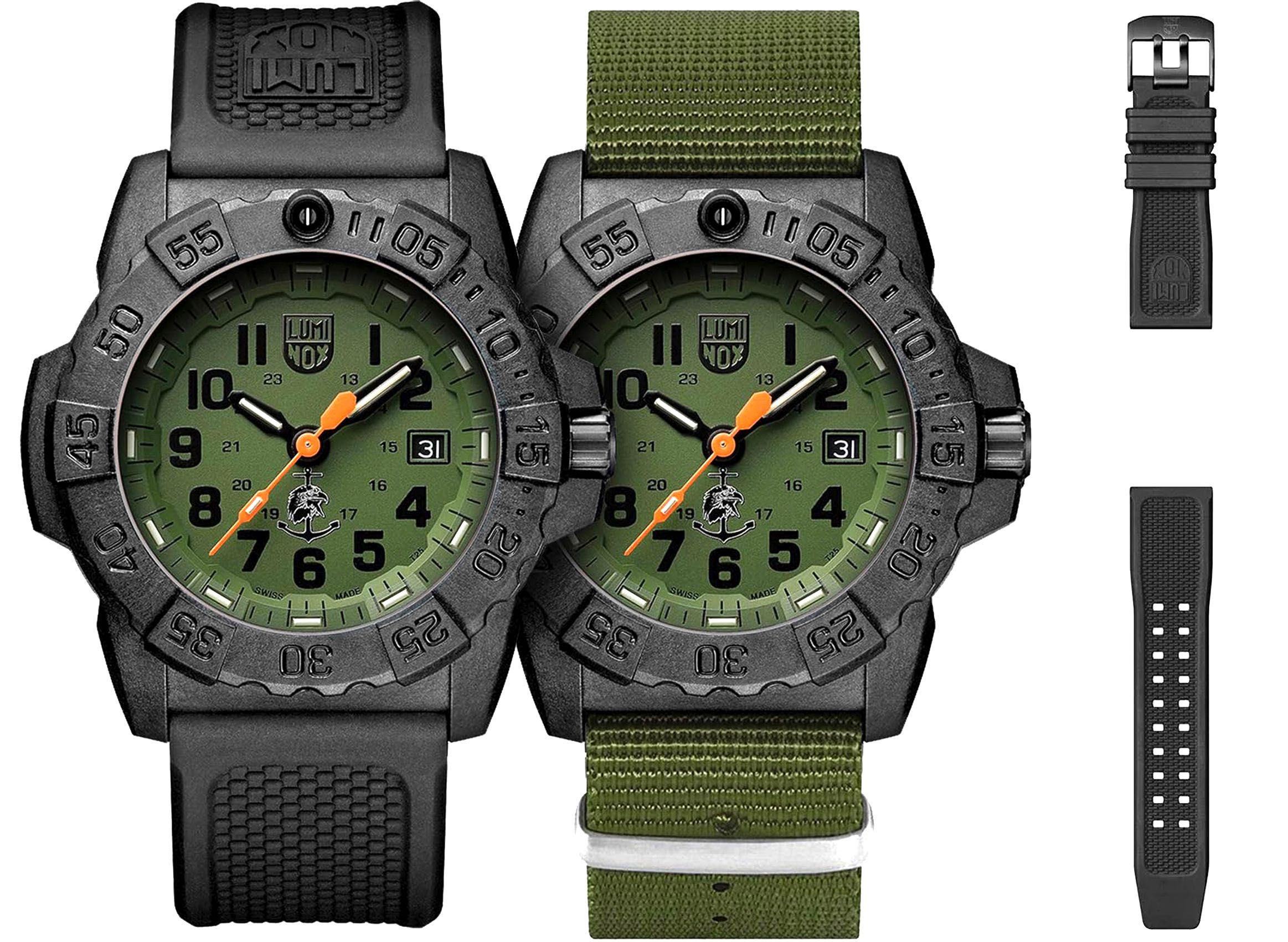 Годинник LUMINOX XS.3517.NQ.SET Navy Seal 3600 Tritium 45 mm 200 MT.