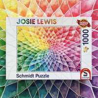 Puzzle 1000 Schmidt Josie Lewis Colourful Flower Gradient KOMPLETNE