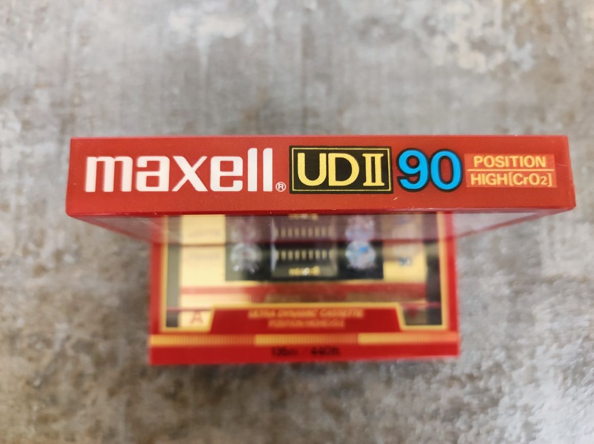 Kaseta Maxell ud ll 90 1985