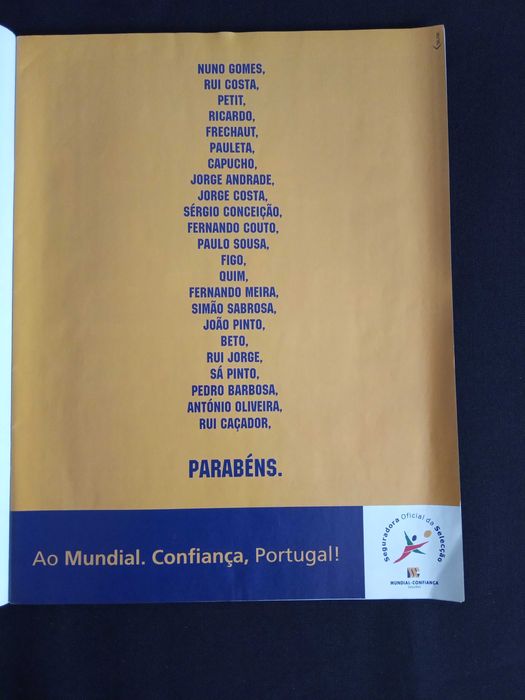 Revista Record Edição Especial, 2001 - Obrigado Portugal