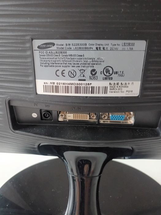 Używany monitor Samsung Syncmaster s22b300