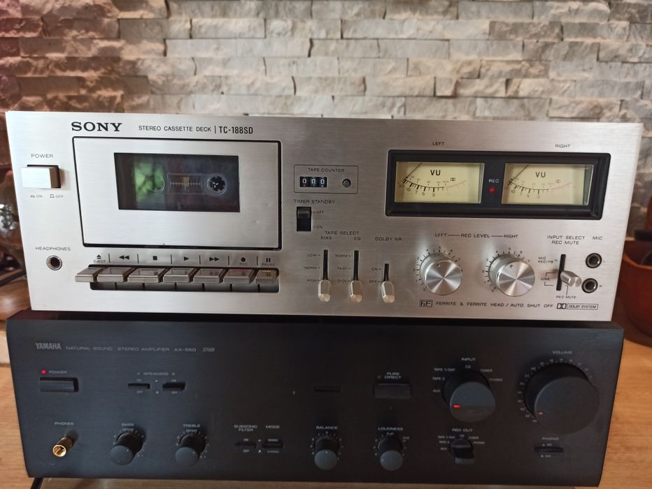 Deck Sony TC-188SD Vintage!!!