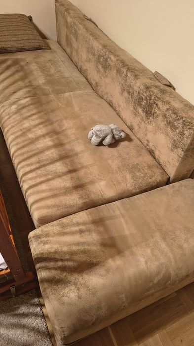 kanapa i biurko rozkładane