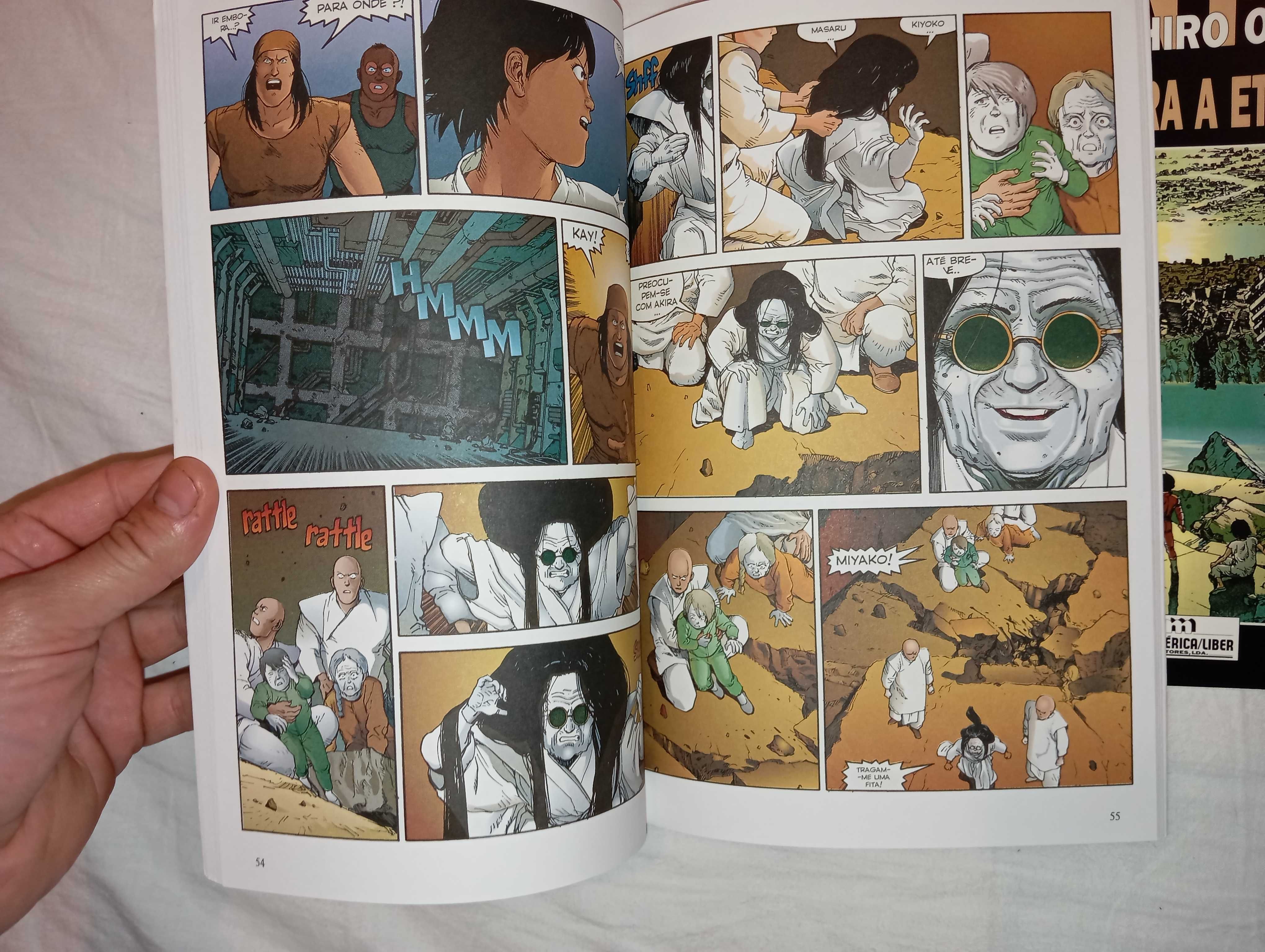 Akira coleção 1-14 e 16-19 Katsuhiro Otomo Manga