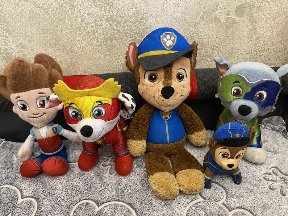 Щенячі патруль мякі іграшки одним лотом