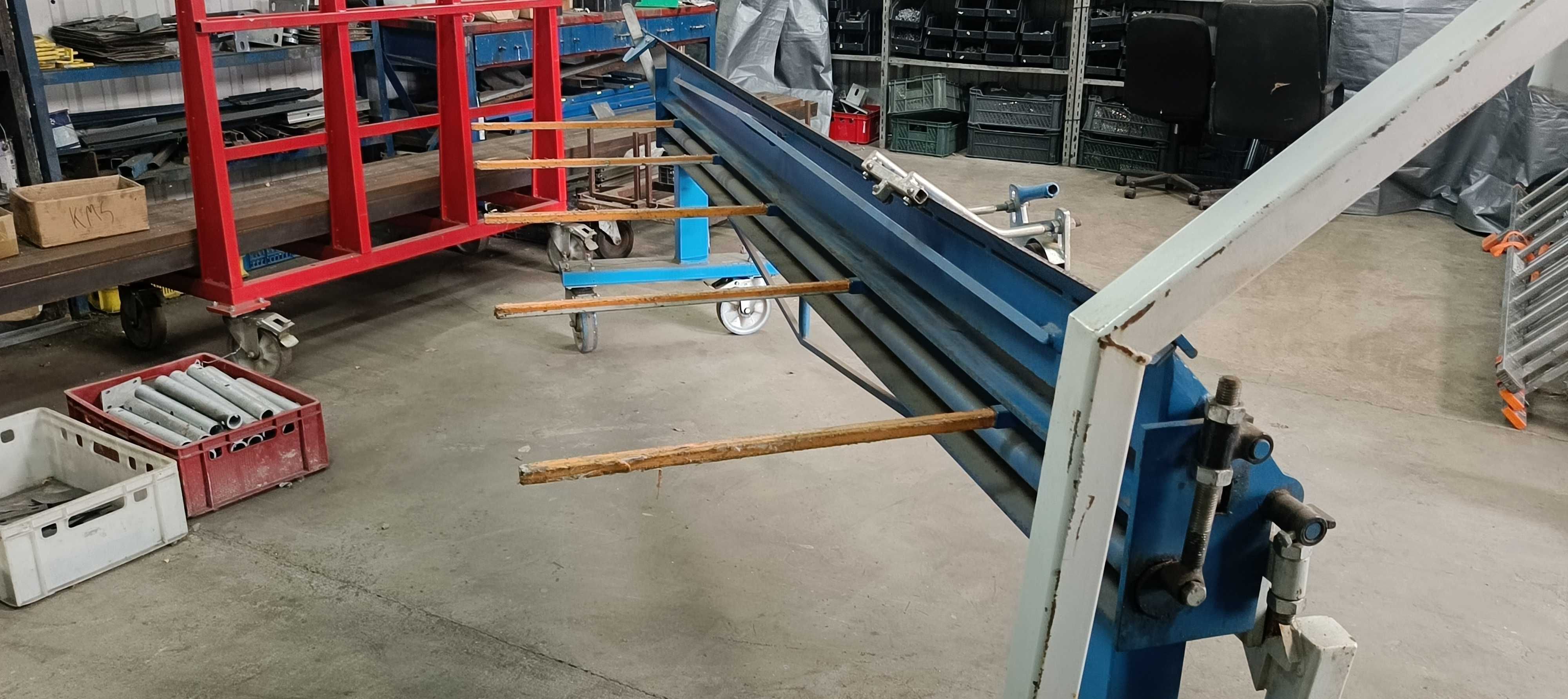 Zaginarka/giętarka do blachy OLMET Z20x3000