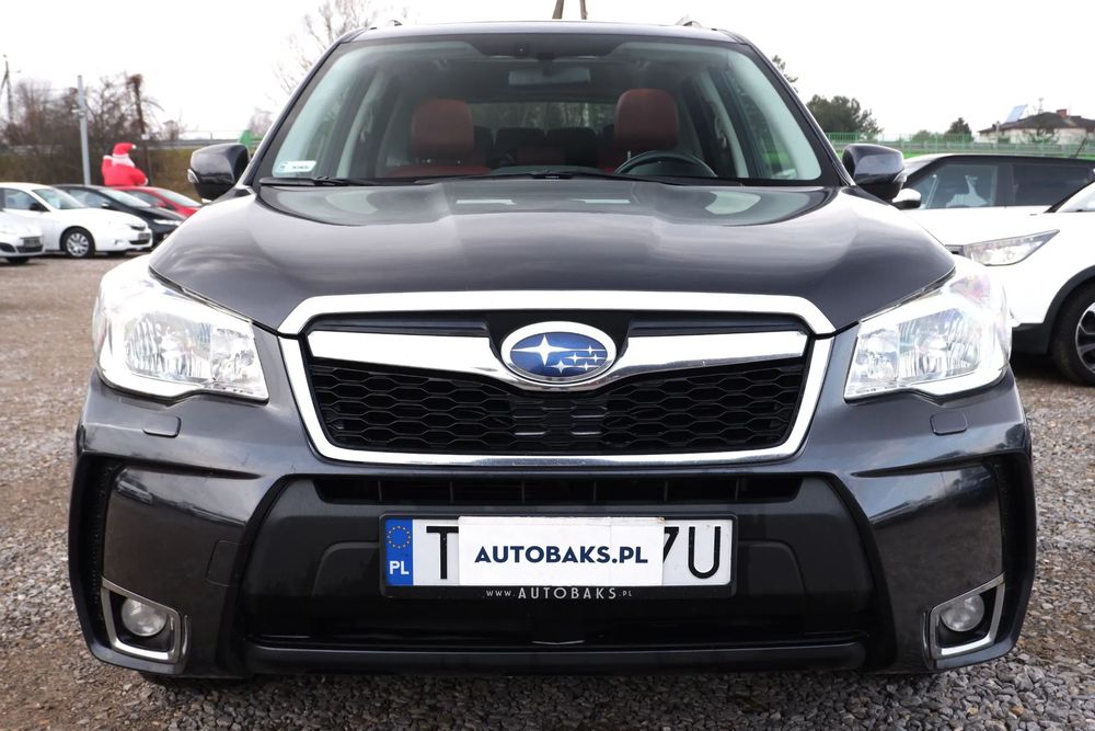 Subaru Forester Salon PL_Serwisowany w ASO_Automat_Skóra_2 Kpl Kół_Xenony_Nawigacja