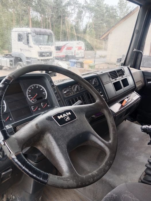 Man tga 6x4 wywrotka tarczki