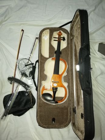 Violino elétrico madeira Yinfente