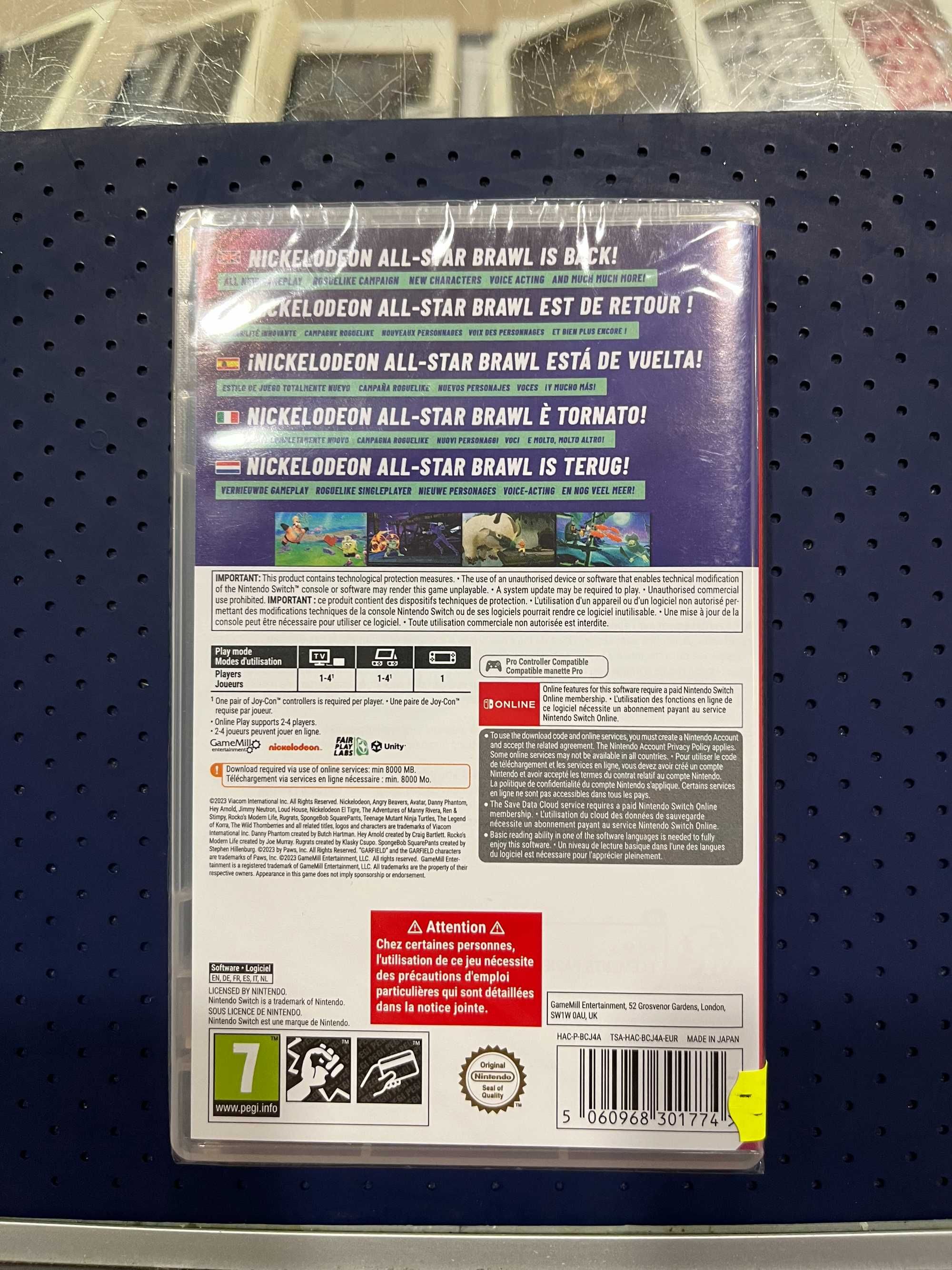Nickelodeon All-Stars Brawl 2 Switch (KOD W PUDEŁKU)