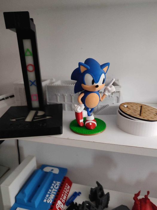 3D RETRO ELETRO - Figuras impressas, Anime, Gaming, Séries, Filmes etc