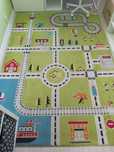 Dywan dziecięcy parking dywan droga city fun 160x230