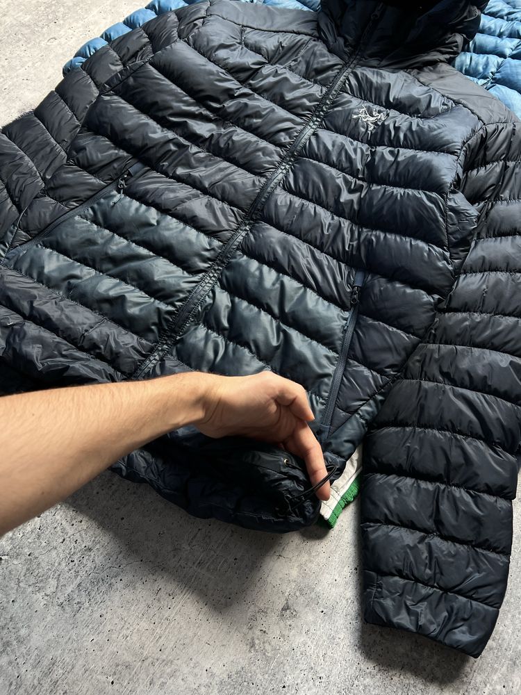 Оригінал! Чоловіча пухова куртка Arc’Teryx Cerium Hoody Men, розмір L