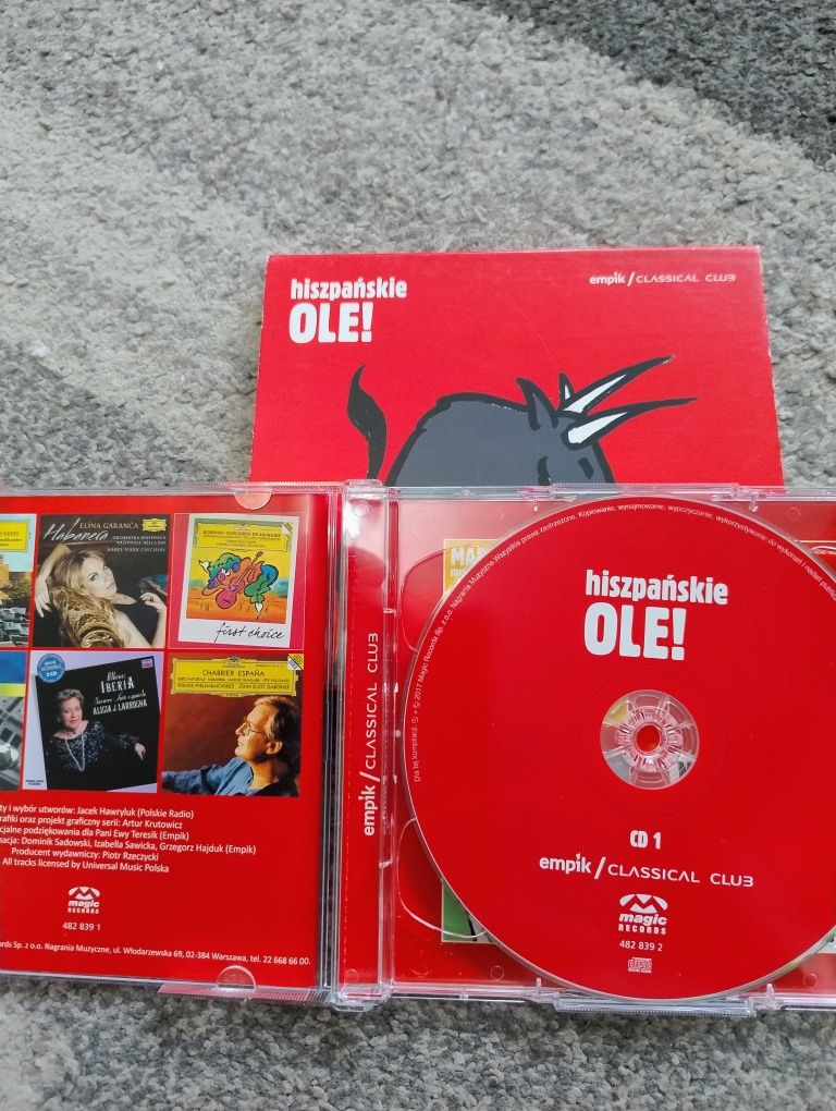 Hiszpańskie OLE! CD classic 2cd