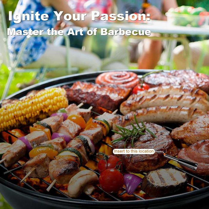 Bezprzewodowy termometr do grilla Bluetooth apka