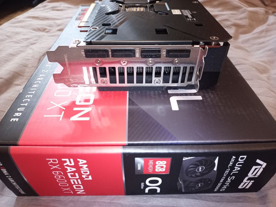 Видеокарта ASUS DUAL RX 6600 XT O8G