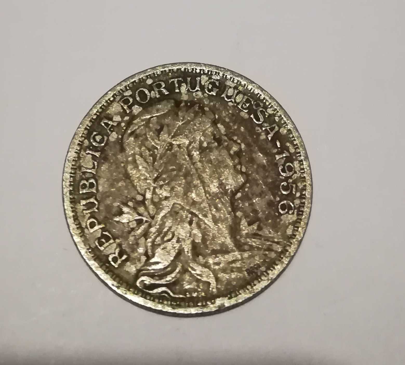 Moeda 50 centavos 1956