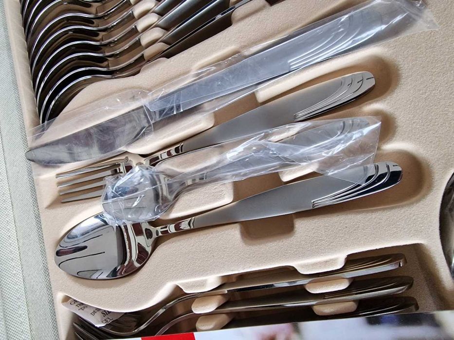 Sztućce ze stali nierdzewnej Villenbach oryginalne 72 elementy NOWE