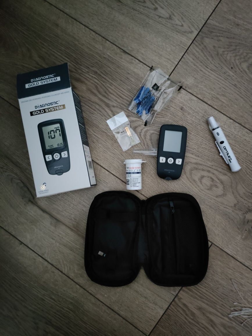 Glukometr diagnostic hołd system