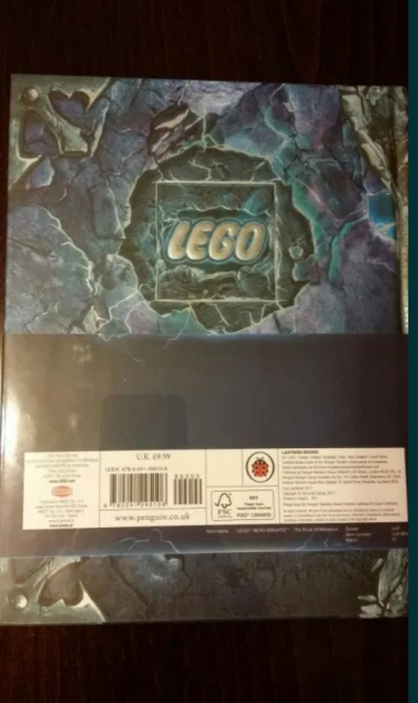 Lego Nexo Knights The Book of Monstrox NEW prezent gift książka