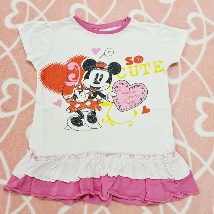 Koszulki 116 krótki rękaw t-shirty - 3 sztuki