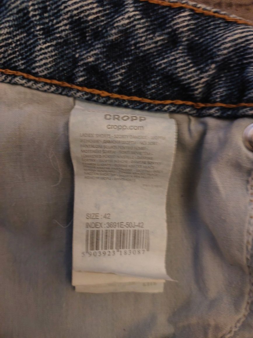 Krótkie spodenki cropp denim