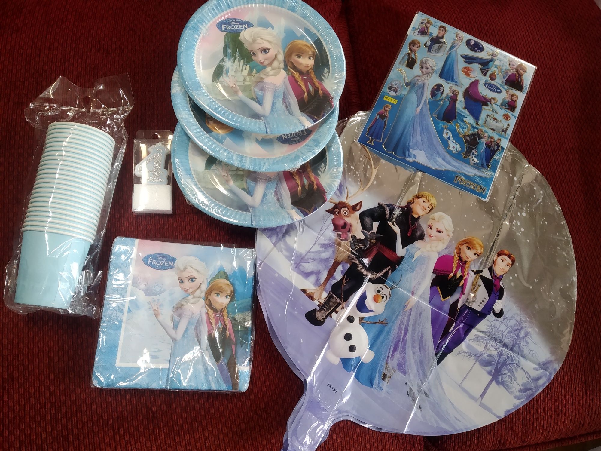 Oferta Portes | Novo. Balão foil Festa Aniversário Elsa e Anna, Frozen