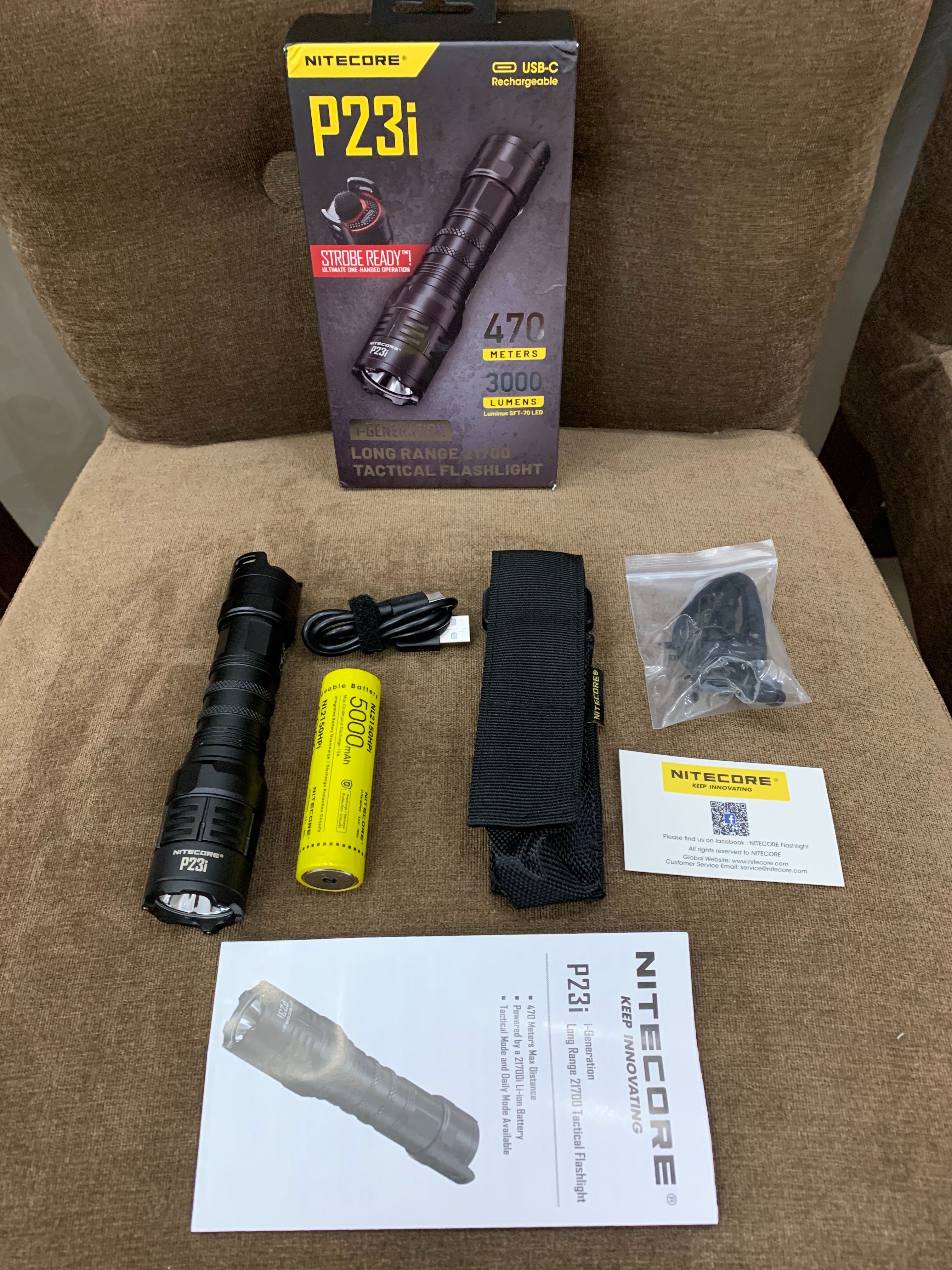 Nitecore P23i/3000 люмен/470 метрів/Потужний ліхтар/