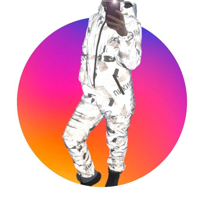 Комбинезон зимний рефлективный светоотражающий