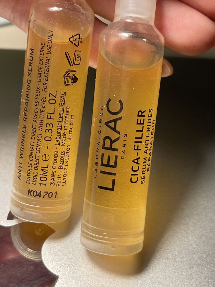 Lierac cica filler 2x10 ml serum anti rides reparateur