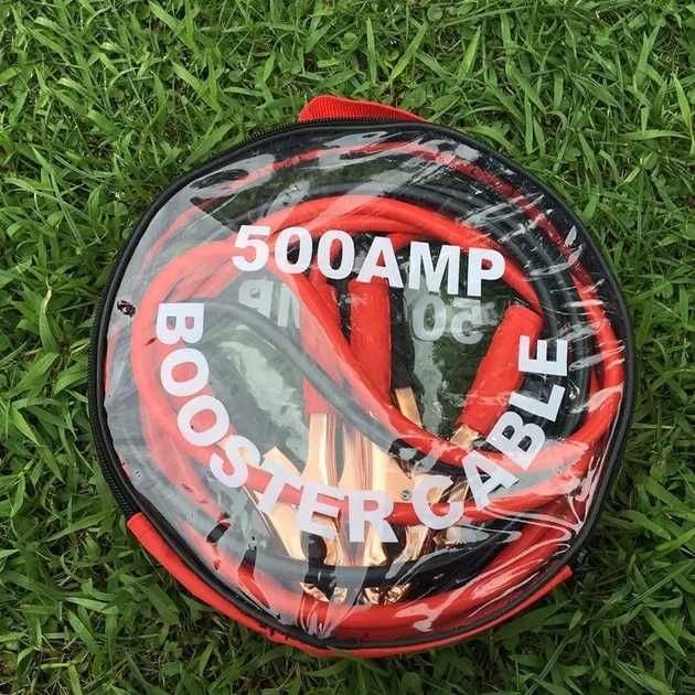 Пусковые провода, прикуривания,500A профессиональные, для аккумулятора