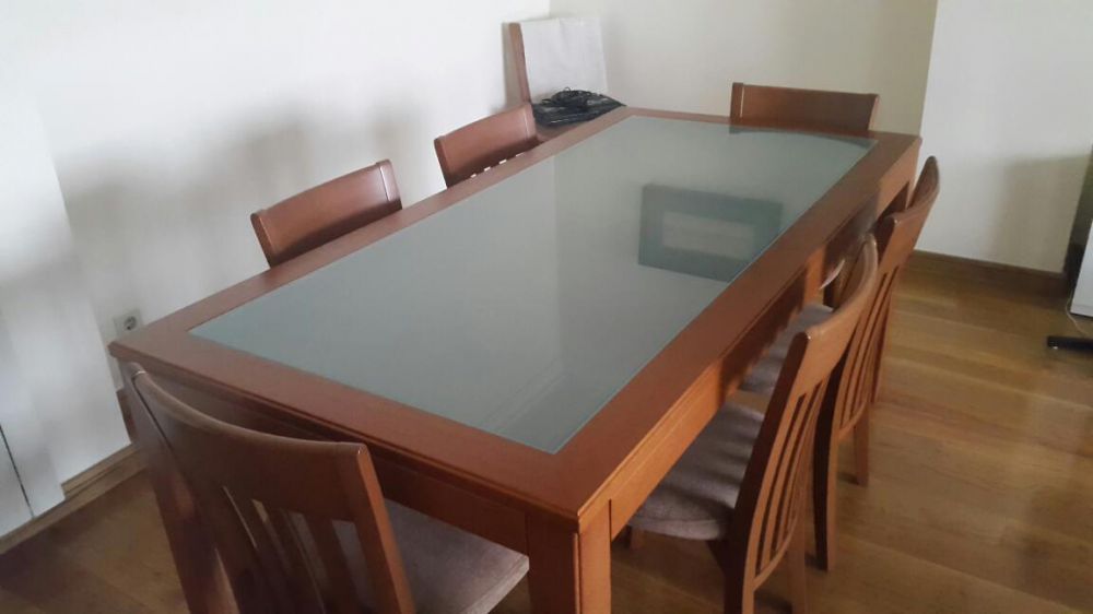 Mesa de jantar + 8 cadeiras ( Interforma ) qualidade superior