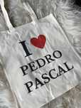 Torba tote bag pedro pascal serce heart