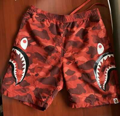 Шорти Bape червоні